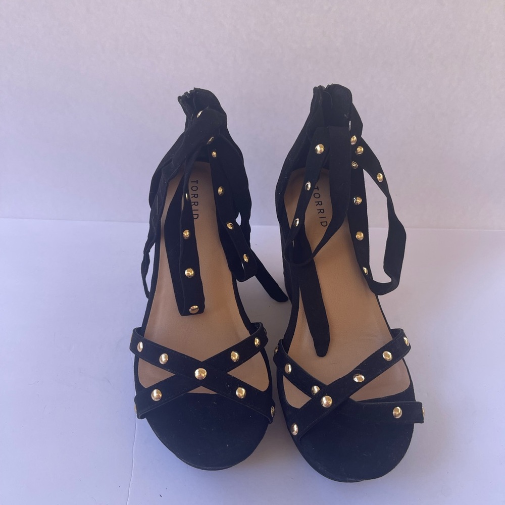 Torrid Black Studded Women's Sandals